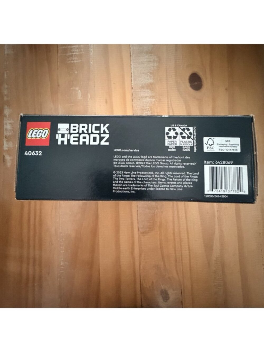 Lego Brickheadz The Lord of the Rings Arwen & Aragon 40632 BRAND NEW - Picture 3 of 7